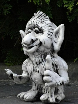 Figura ogrodowa betonowa Troll