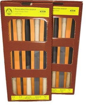 Befana Набор слесарных напильников 200 мм х1х2х3