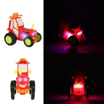 Радиоуправляемый трактор прыгает и танцует