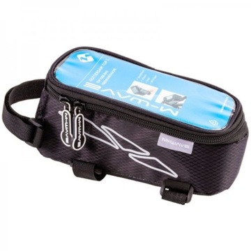 SAKWA M-WAVE ROWEROWA NA RAMĘ CZARNA L