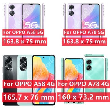 Чехол для OPPO A78 5G OPPO A78 5G Capas, задняя крышка телефона