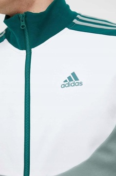 Adidas ebe bluza komplet lampasy spodnie rozpinana dresowy S NH8