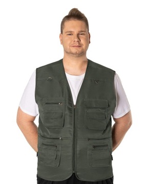 Duża Kamizelka Męska Bezrękawnik Serdak MK05-5 7XL