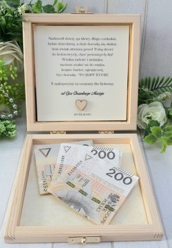 ДЕНЕЖНАЯ КОРОБКА 18 * ПОДАРОК