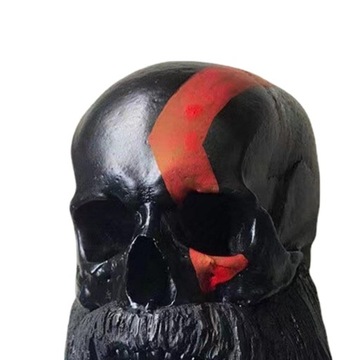 Вешалка для шлема с черепом, держатель для шляпы, настенный крючок для