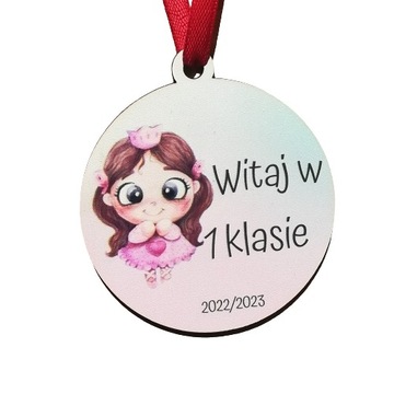 Medal UCZNIA pierwszoklasista przedszkolak 10szt