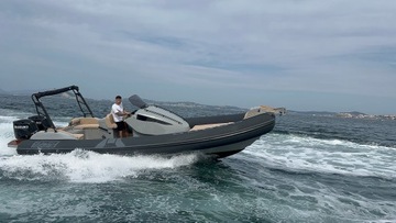 Новый премиум RIB OROMARINE COUPE S9 - 9,99 м/20 чел., каюта, санузел ИТАЛИЯ