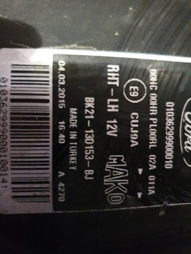 FORD CUSTOM MK1 2012-2017 SVĚTLO PŘEDNÍ LEVÝ