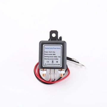 АВТОМОБИЛЬНЫЙ АККУМУЛЯТОР HEBEL CURRENT SWITCH 12V 200A ДЛЯ ДИСТАНЦИОННОГО ДИСТАНЦИОННОГО УПРАВЛЕНИЯ 2x пульт дистанционного управления