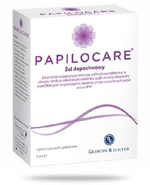 Papilocare żel dopochwowy 7 aplikatorów po 5 ml