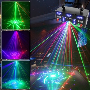 21-глазое светодиодное освещение сцены RGB для дискотеки 10 Вт