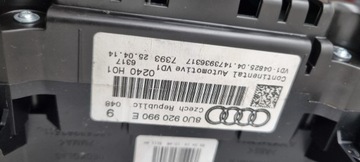 AUDI Q3 8U PŘÍSTROJOVÁ DESKA BUDÍK 8U0920990E PO ZATOPENÍ UK