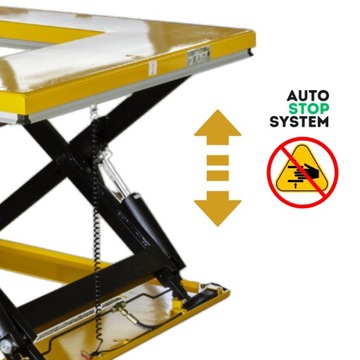 Ножничный подъемный стол для П-образных поддонов 1000 кг SNNU1000