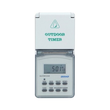 Электронный таймер Schuko IP44.