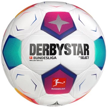 DERBYSTAR BUNDESLIGA BRILLANT REPLICA V23 FIFA BASIC BALL _5_ Piłka Nożna