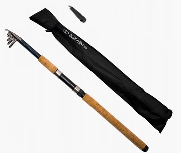 WĘDKA TELESKOPOWA TELESKOP GRUNT SPŁAWIK BLUE PRINT SPIN 360cm 60-120g 3,6m