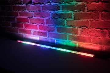LISTWA COLORSTAGE LED BAR 240X10MM RGB 100CM 8 SEC REMOTE