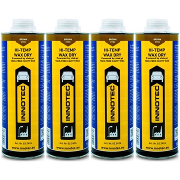 Suchy wosk do konserwacji INNOTEC Hi-Temp Dry UV Brąz 4L Podwozie Profile