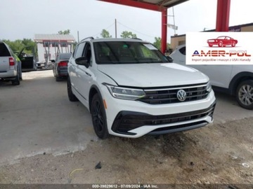 Volkswagen Tiguan II 2022 Volkswagen Tiguan 2022r, 2.0T, 4x4, R-Line 2.0 Benzyna 185KM