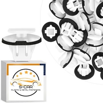 10X SPINKI MOCOWANIA POSZERZEŃ BŁOTNIKÓW NISSAN JUKE QASHQAI XTR 76882JG10A
