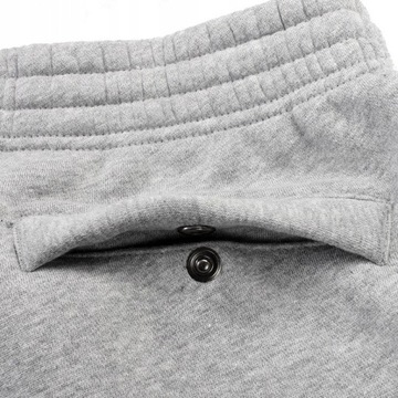 СПОРТИВНЫЕ БРЮКИ NIKE SPORTSWEAR XL СЕРЫЕ ХЛОПКОВЫЕ СТАНДАРТНОГО КРОЯ