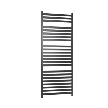 Grzejnik łazienkowy czarny mat drabinka 53x135cm Warmtec LISO