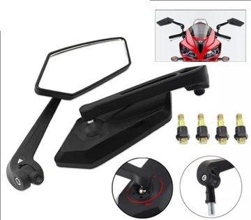 УНИВЕРСАЛЬНЫЕ ЗЕРКАЛА М10 или М8 МОТОЦИКЛ СКУТЕР