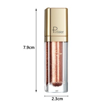 Глянцевые жидкие тени для век, водостойкие, d.