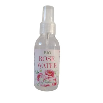 Organiczna WODA RÓŻANA 100 ml Spray Bułgarska BIO ROSE WATER