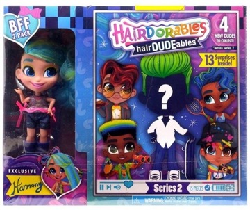 Minilalka HAIRDORABLES Series 2 LALKA NIESPODZIANKA + AKCESORIA Harmony
