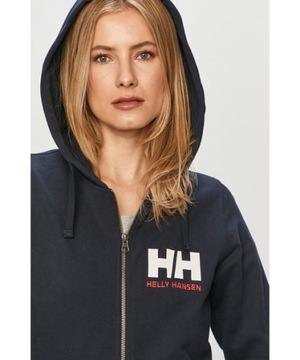 BLUZA DAMSKA HELLY HANSEN HH LOGO FULL ZIP (33994) navy - 3XL