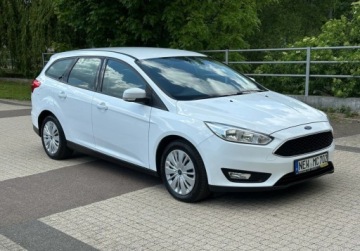Ford Focus III 2017 Ford Focus SW 1.5 TDCI, Bezwypadkowy Oryginalny Przebieg Bogate Wyposazenie, zdjęcie 1