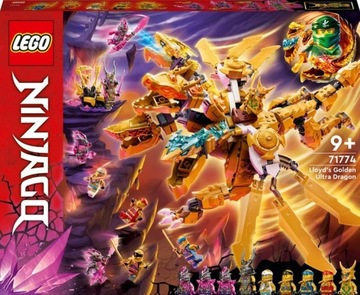LEGO Ninjago 71774 Złoty Ultra Smok Lloyda