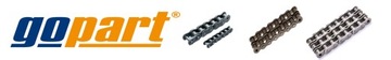 ПОЛУЗВЕНЬЕВАЯ ЦЕПЬ GOPART 12B-1 3/4