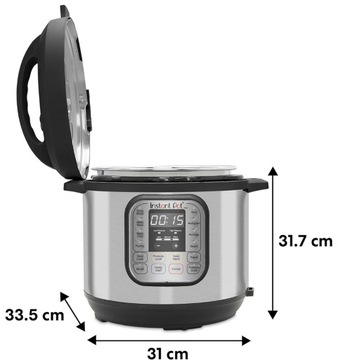 Мультиварка Instant Pot DUO60 серебро 1000Вт 5,7л | 7в1 | 14 программ