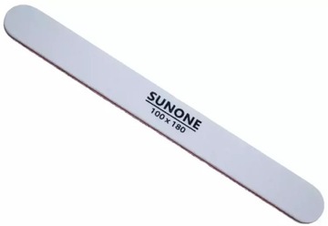 SUNONE Pilnik biały prosty 100/180