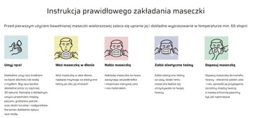 Хлопковая маска для лица в уличной одежде