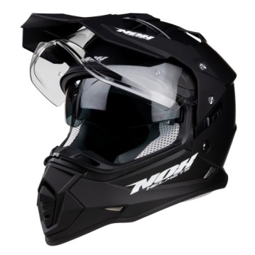 NOX N312 MATT MOTORBIKE HELMET CROSS +PINLOCK XXL