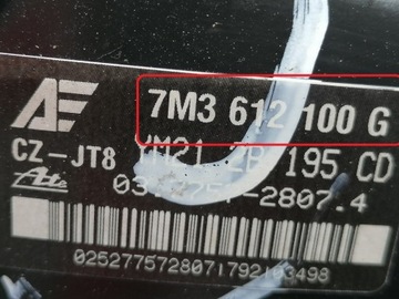 SHARAN GALAXY ALHAMBRA ПОДЪЕМ СЕРВОНАСОСА 7M3612100G