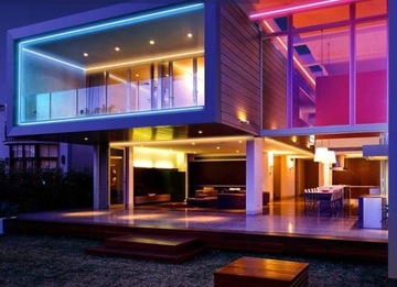 Taśma LED RGB 15m Bluetooth Aplikacja z pilotem