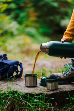 ТУРИСТИЧЕСКИЙ ТЕРМОС ФУОРИ ЗЕЛЕНЫЙ 1Л VIALLI DESIGN