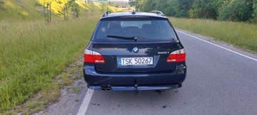 BMW Seria 5 E60 Sedan 2.5 525i 218KM 2006 BMW 5 E61 525i 218KM AUTOMAT Rude Skóry Komforty Xenon Nawigacja Zadbana, zdjęcie 6