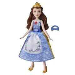 DISNEY PRINCESS Белла и ее творения Кукла Hasbro 27 см с функцией вращения.