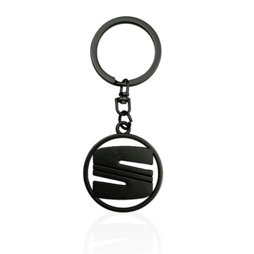 Metalowy brelok z łańcuszkiem z logo Siedzisko