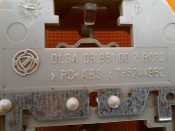 FIAT PANDA 03-11 LAMPA POLSTROVÁNÍ 08851002