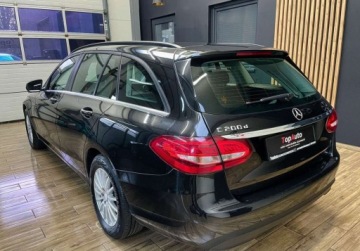 Mercedes Klasa C W205 Kombi 200 BlueTEC 136KM 2015 Mercedes-Benz Klasa C 200d MANUAL gwarancja bezwypadkowy SKORA 1.6, zdjęcie 9