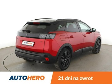 Peugeot 3008 II Crossover Facelifting  1.2 PureTech 130KM 2021 Peugeot 3008 automat full LED skóra el. fotele z, zdjęcie 6