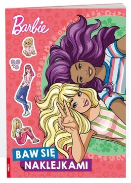 ŁAMIGŁÓWKI BARBIE. BAW SIĘ NAKLEJKAMI 4+