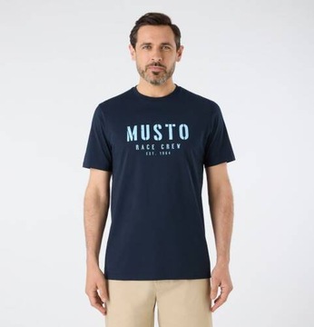 KOSZULKA MĘSKA MUSTO CLASSIC MUSTO SS TEE 85012