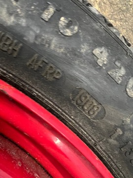 KOLO REZERVY DOJEZDOVÉ PEUGEOT 407 607 135/80 R17